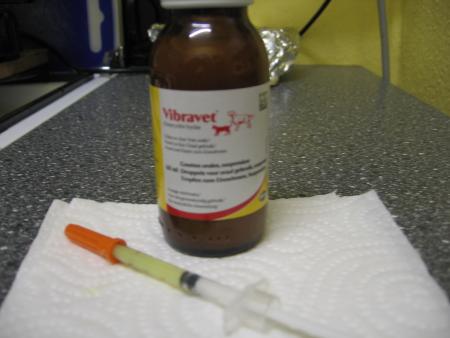 ANTIBIOTIQUE VIBRAVET .